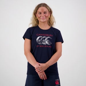 WOMENS RAKAIA T-SHIRT NAVY