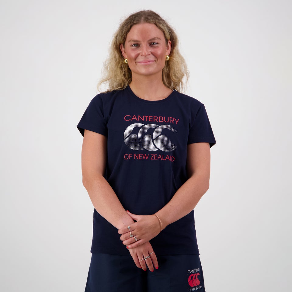 WOMENS RAKAIA T-SHIRT NAVY