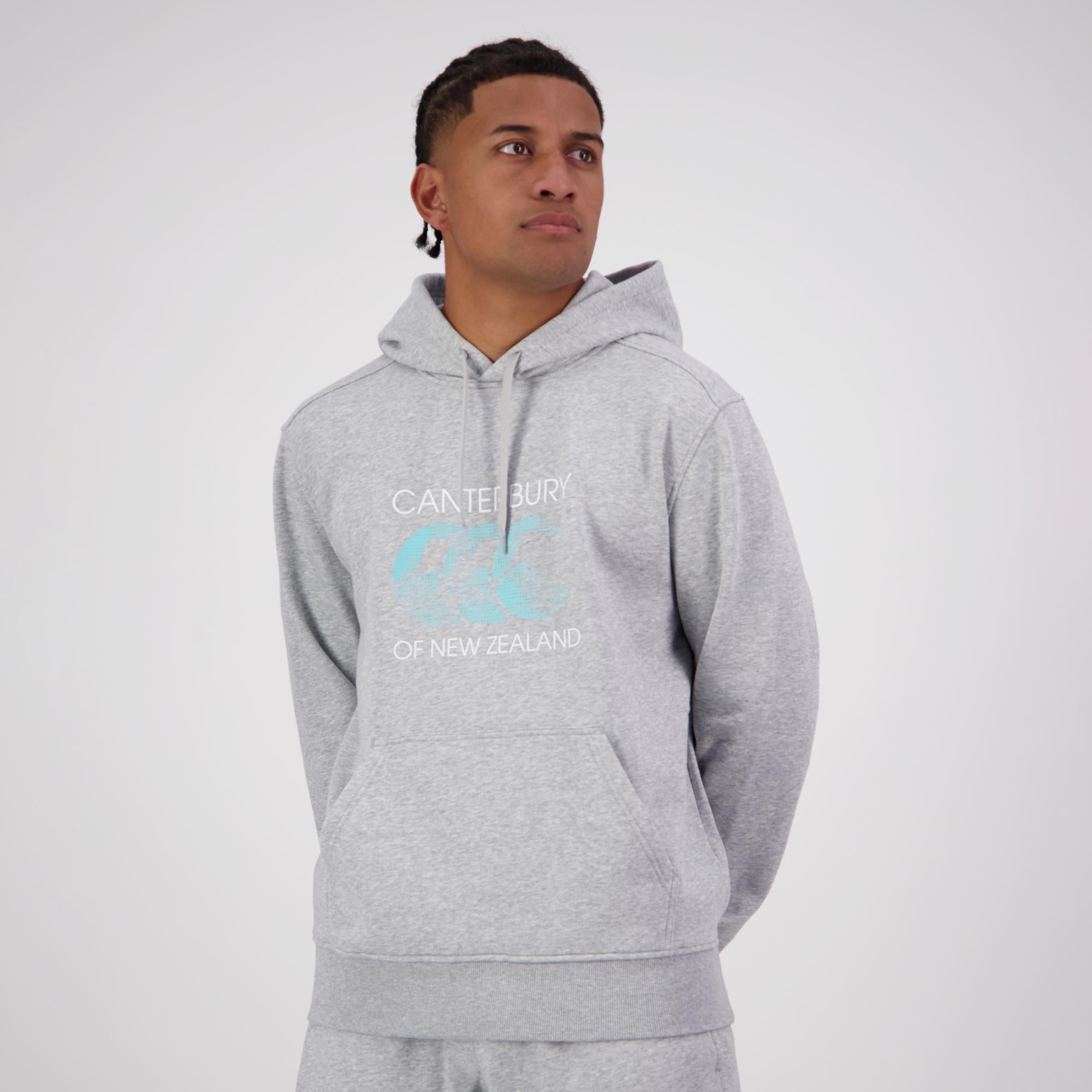 MENS RAKAIA HOODIE GREY | Canterbury Australia