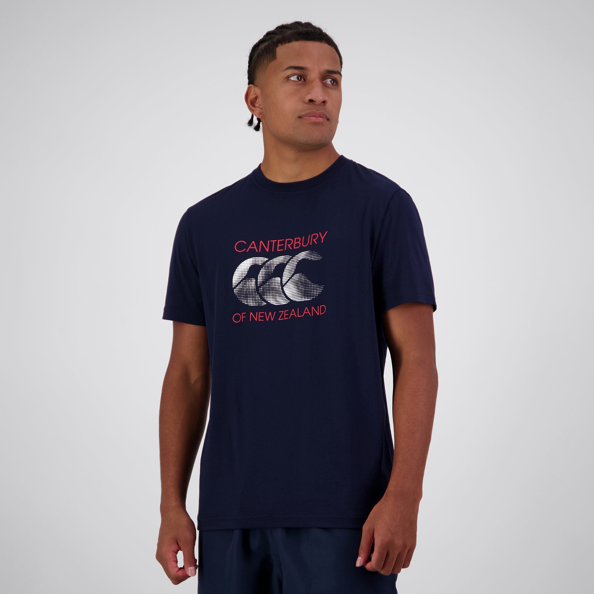 MENS RAKAIA T-SHIRT NAVY | Canterbury of New Zealand