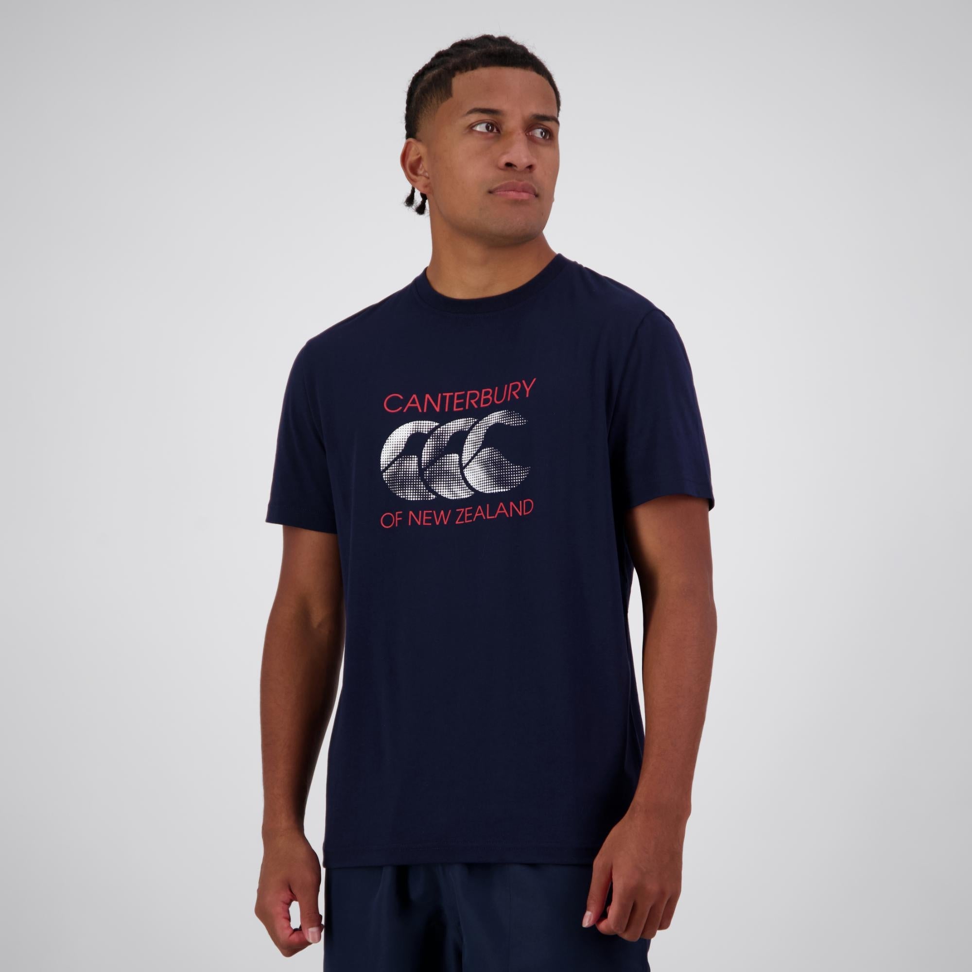 MENS RAKAIA T-SHIRT NAVY | Canterbury Australia