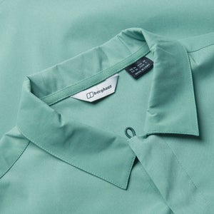 Explorer Langarm-Hemdjacke für Herren - Grün