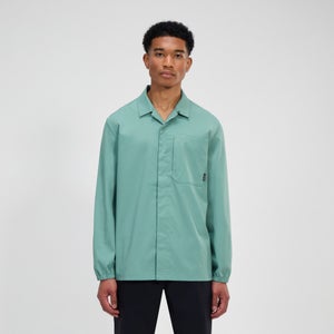 Explorer Langarm-Hemdjacke für Herren - Grün