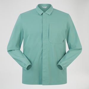 Explorer Langarm-Hemdjacke für Herren - Grün