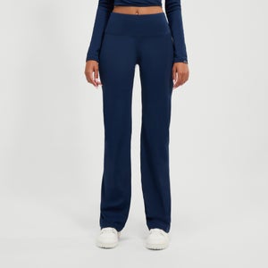 Ornelli Hose mit weitem Bein für Damen Marineblau