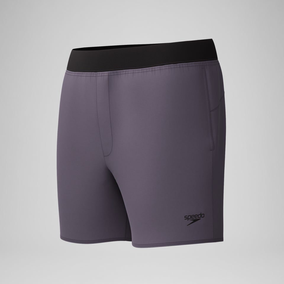 Men's Lookout Solid 16" Swim Trunks Gray