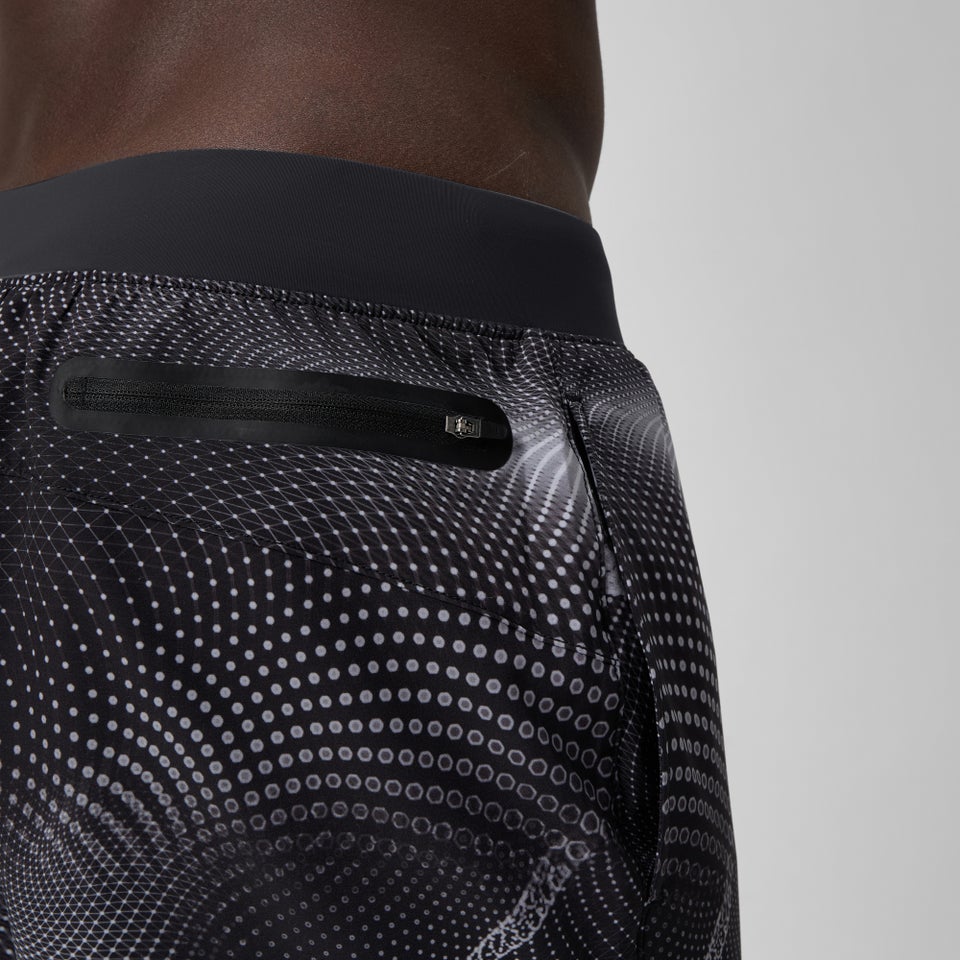 Men's Lookout Printed 16" Swim Trunks Gray