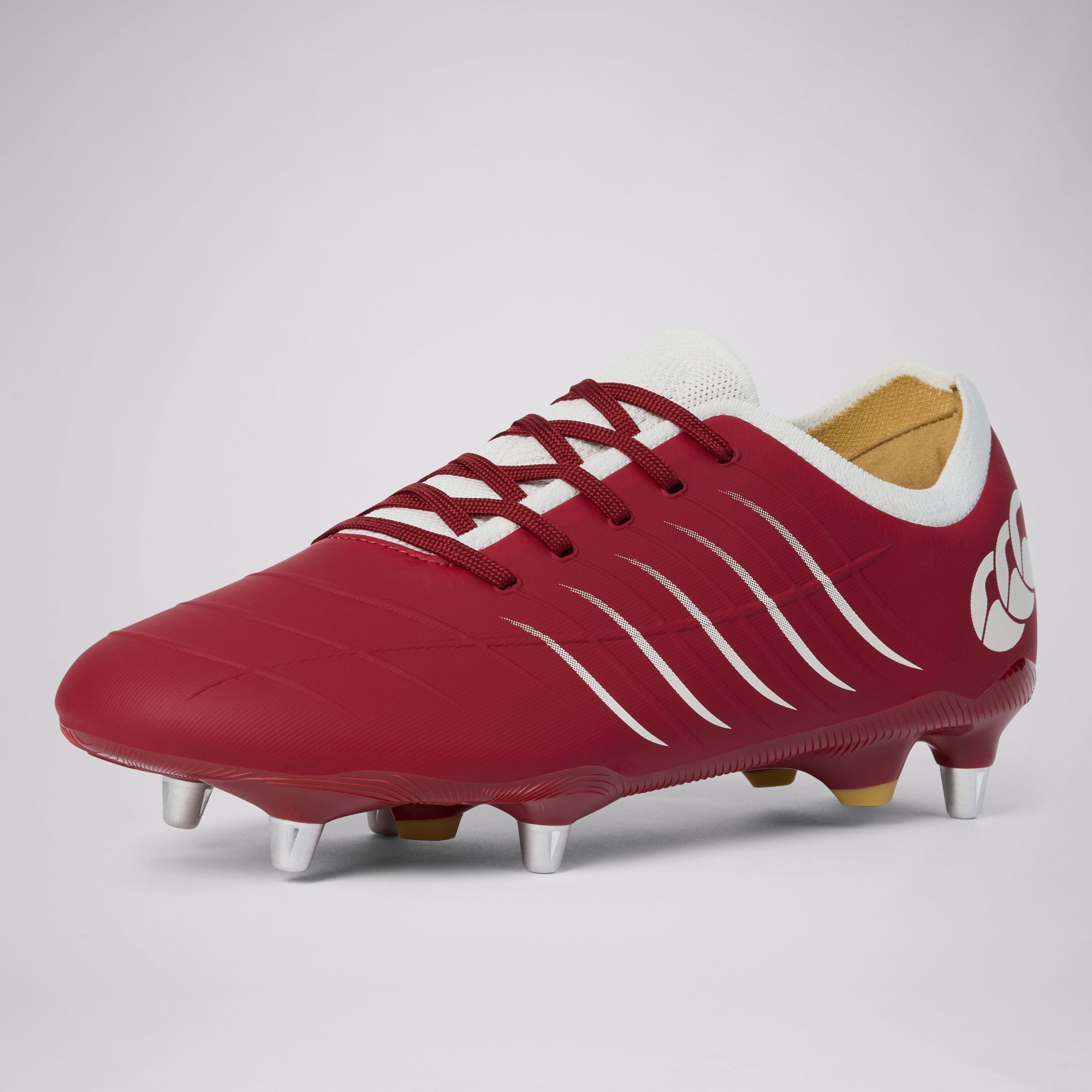 Adult Unisex Phoenix 2.0 Pro Soft Ground Boots Red | Canterbury