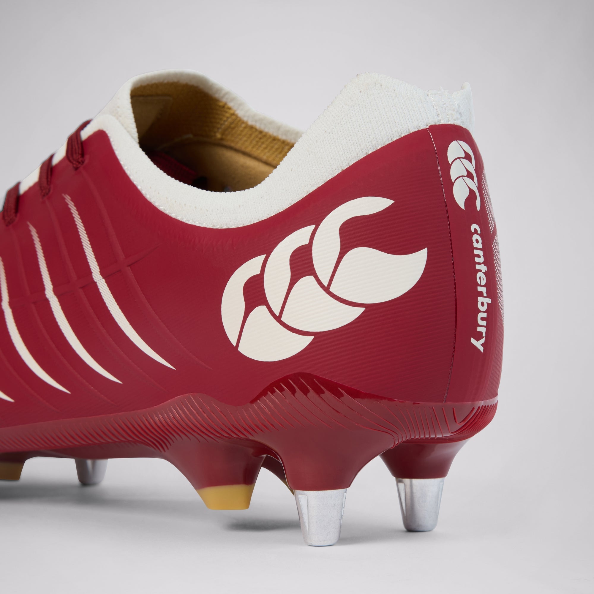 Adult Unisex Phoenix 2.0 Pro Soft Ground Boots Red | Canterbury