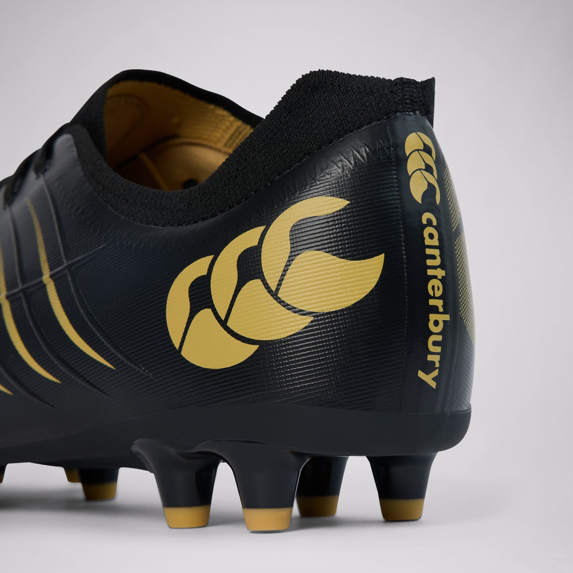 Adult Unisex CCC Phoenix 2.0 Pro Firm Ground Boot Black | Canterbury