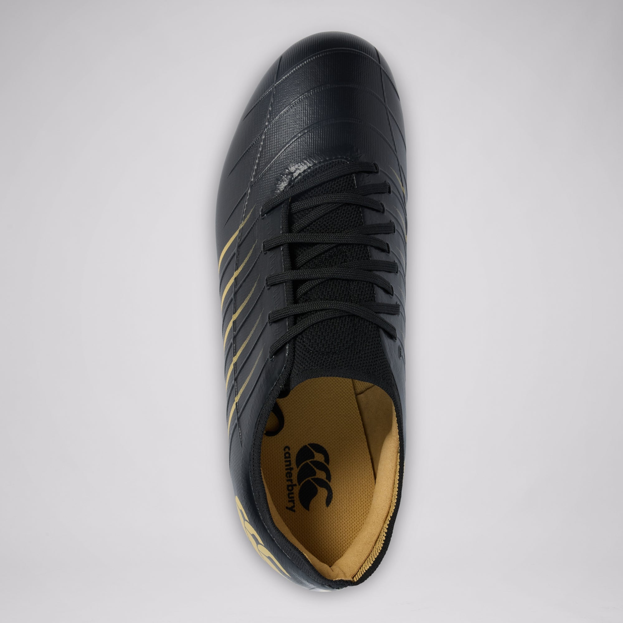 Adult Unisex CCC Phoenix 2.0 Pro Firm Ground Boot Black | Canterbury