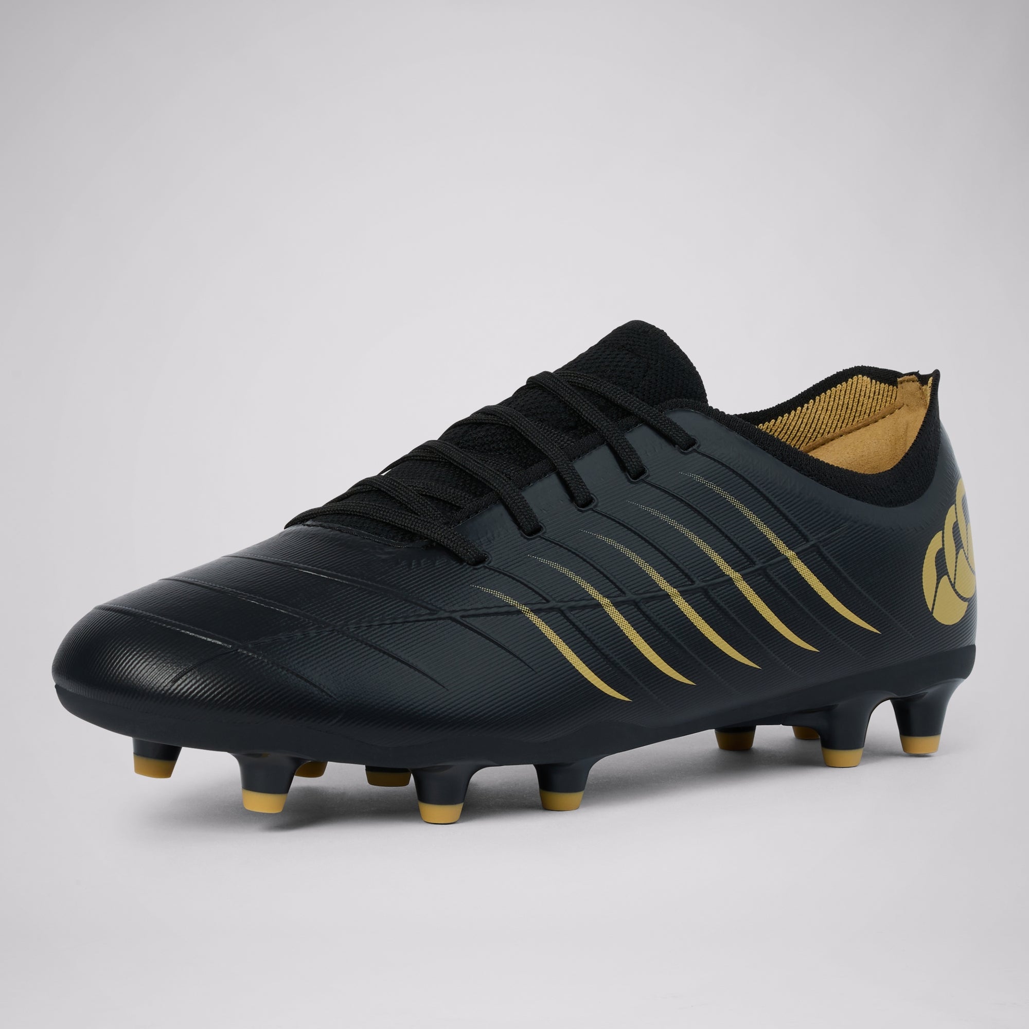 Adult Unisex CCC Phoenix 2.0 Pro Firm Ground Boot Black | Canterbury