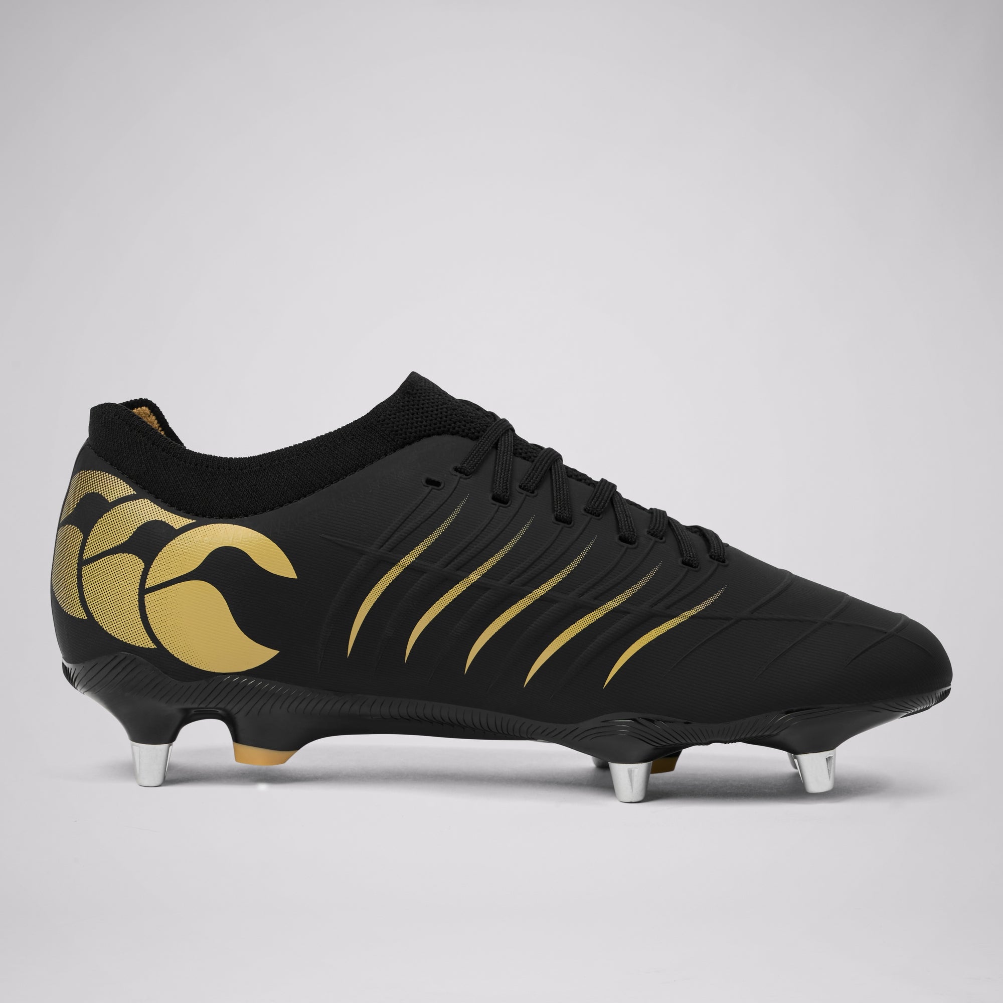 Adult Unisex CCC Phoenix 2.0 Pro Soft Ground Boot Black | Canterbury