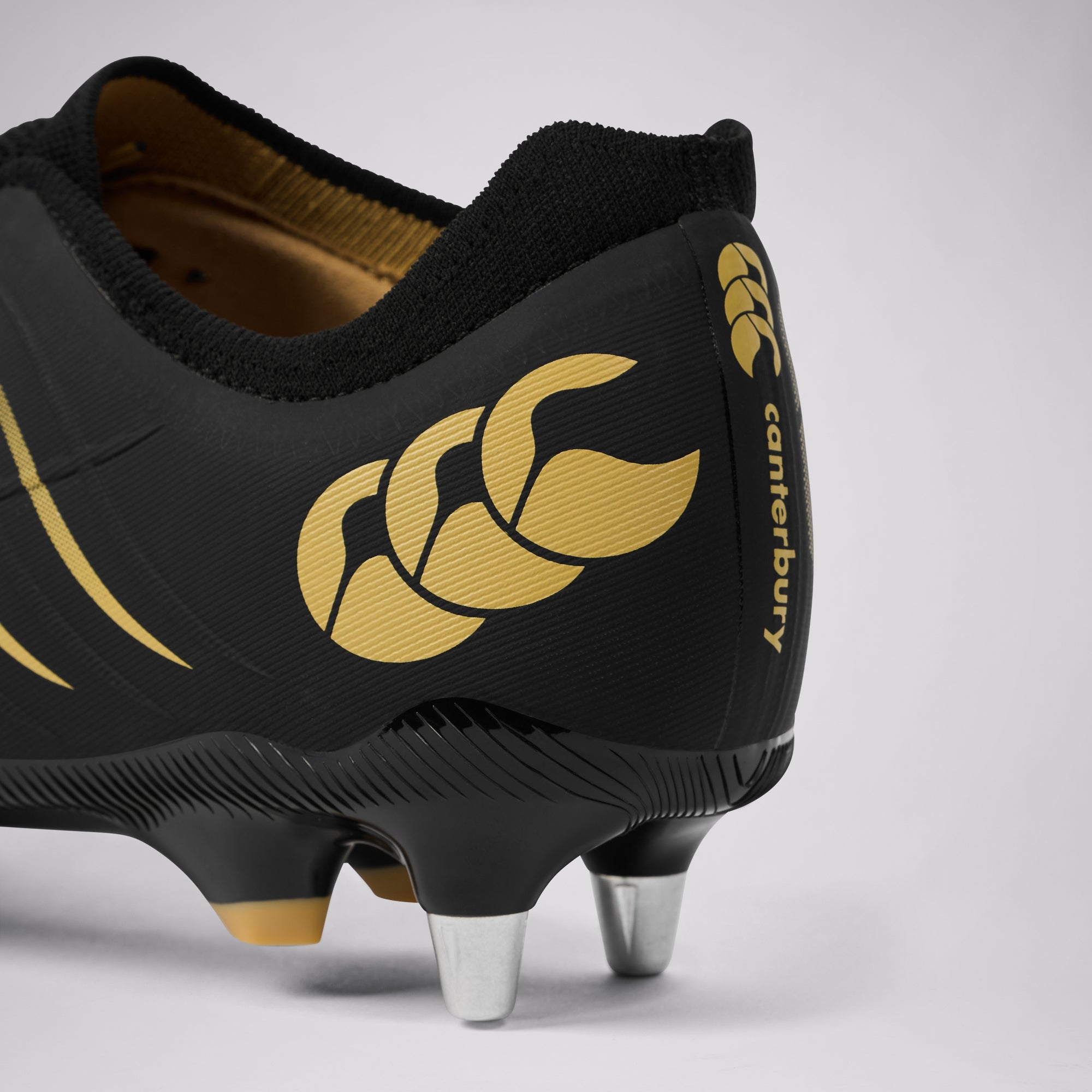 Adult Unisex CCC Phoenix 2.0 Pro Soft Ground Boot Black | Canterbury