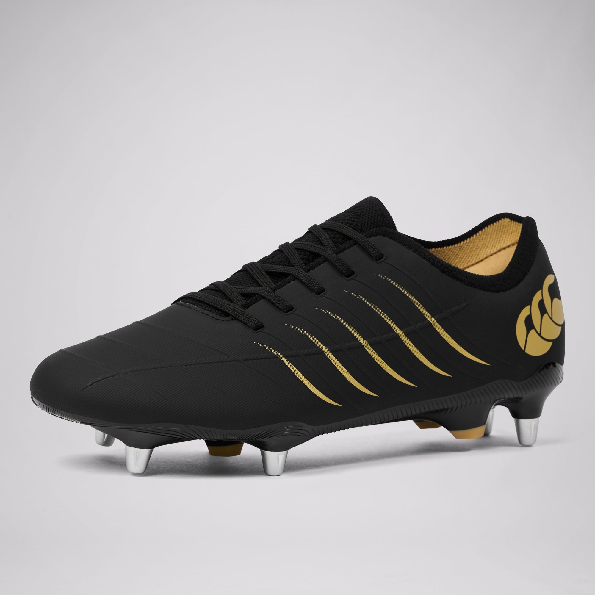 Adult Unisex CCC Phoenix 2.0 Pro Soft Ground Boot Black | Canterbury