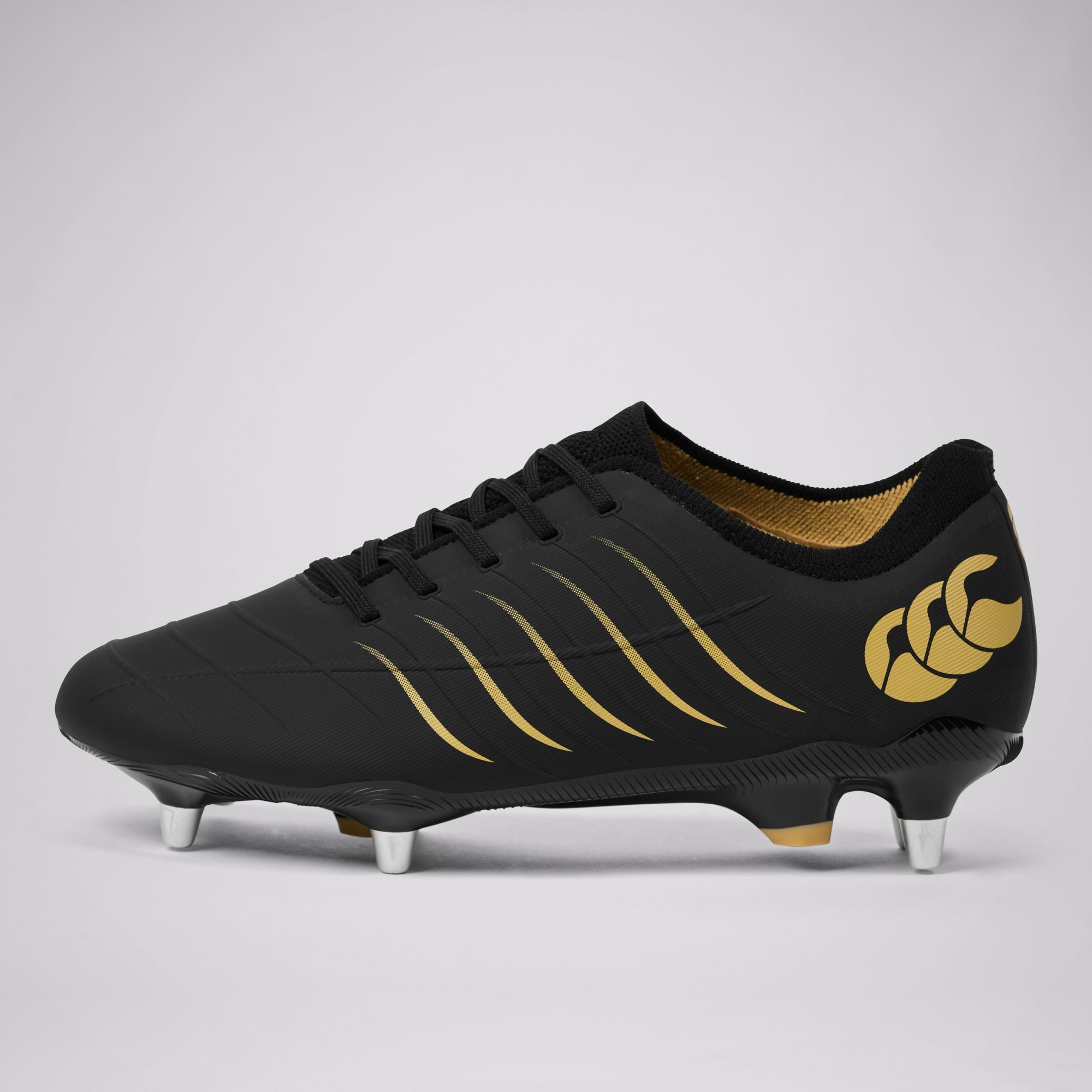 Adult Unisex CCC Phoenix 2.0 Pro Soft Ground Boot Black | Canterbury