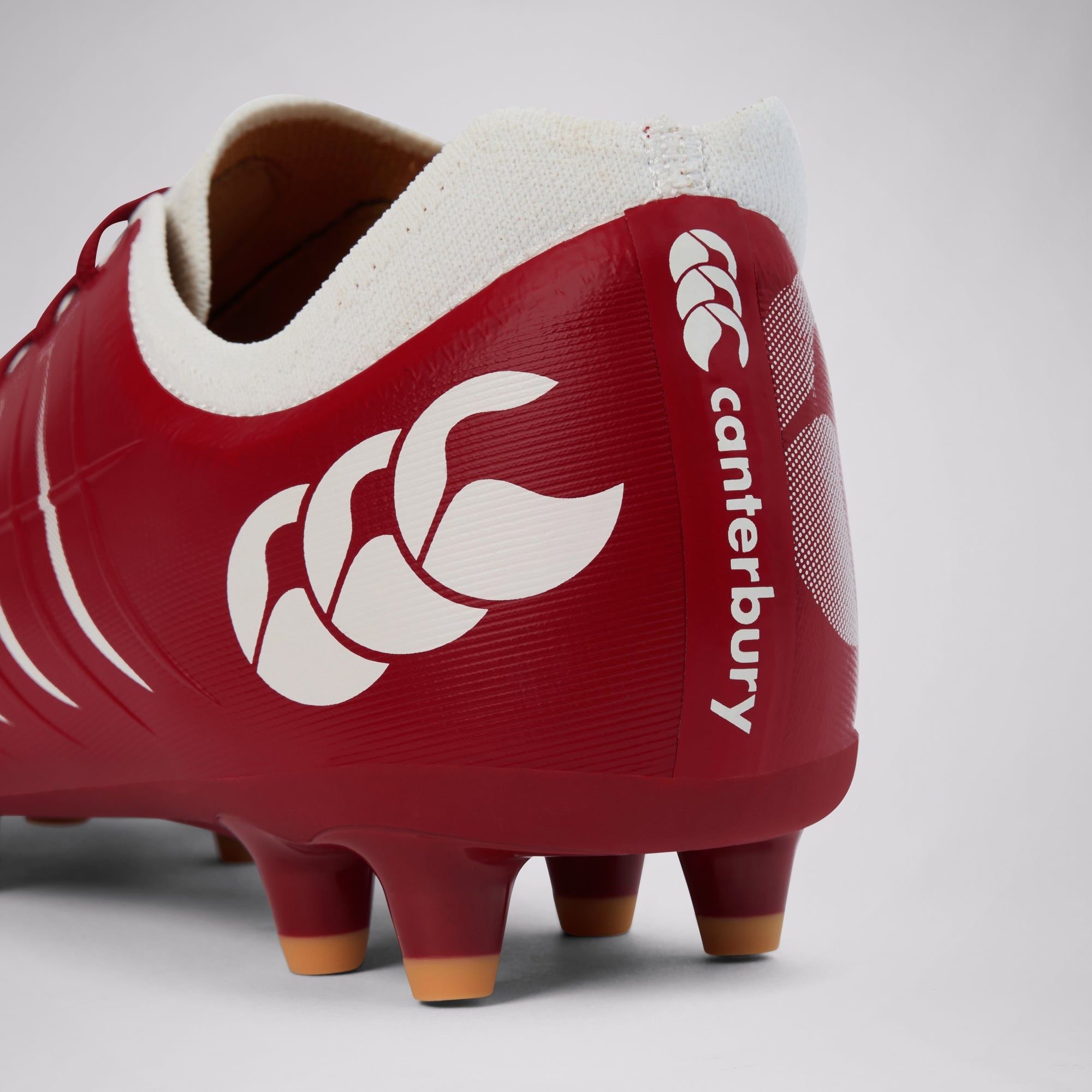 Adult Unisex Phoenix 2.0 Pro Firm Ground Boots Red | Canterbury