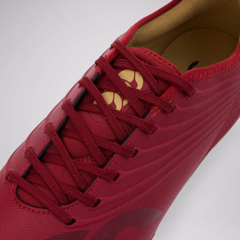 Adult Unisex Stampede Ground Break Pro Soft Ground Boots Red