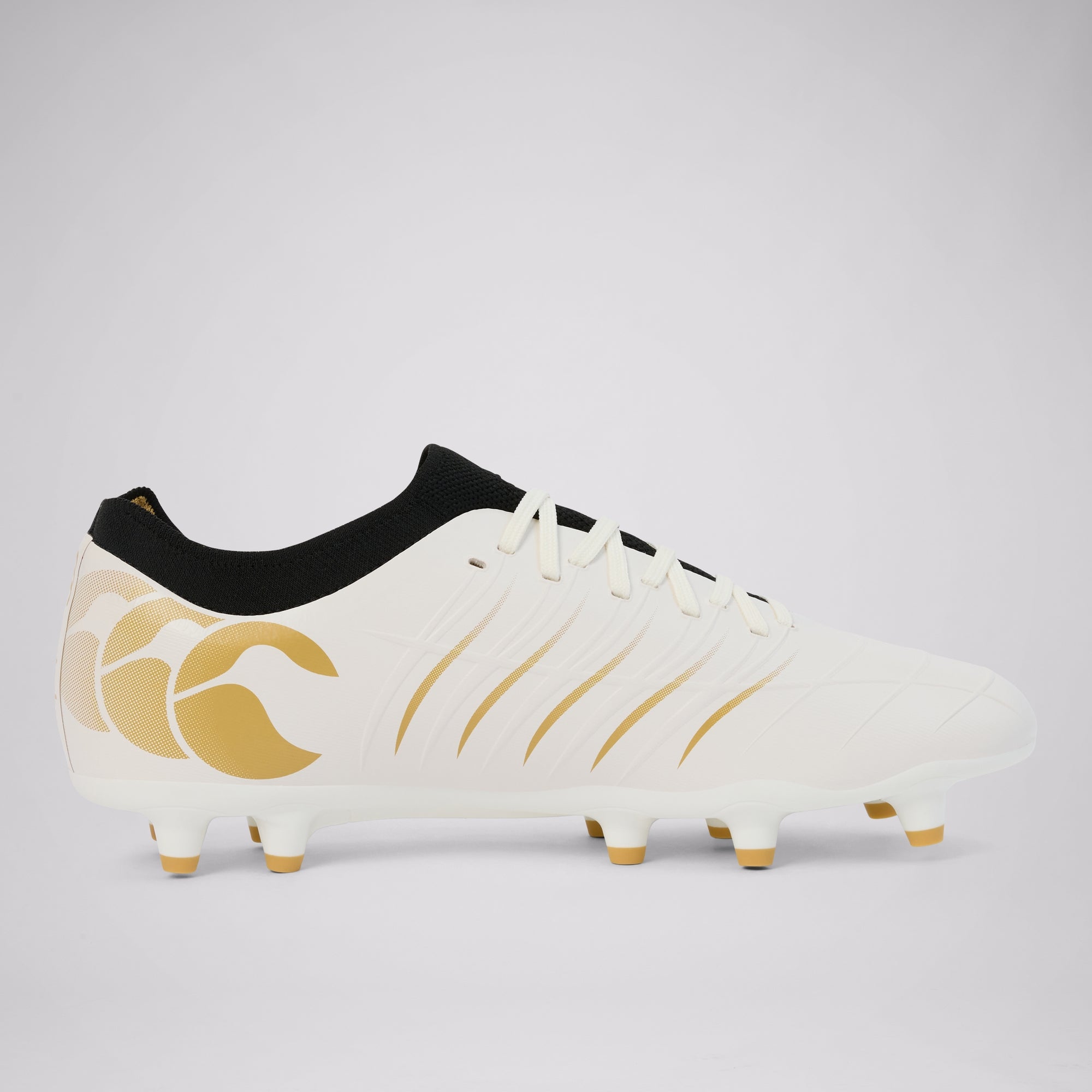 Adult Unisex CCC Phoenix 2.0 Pro Firm Ground Boot White | Canterbury