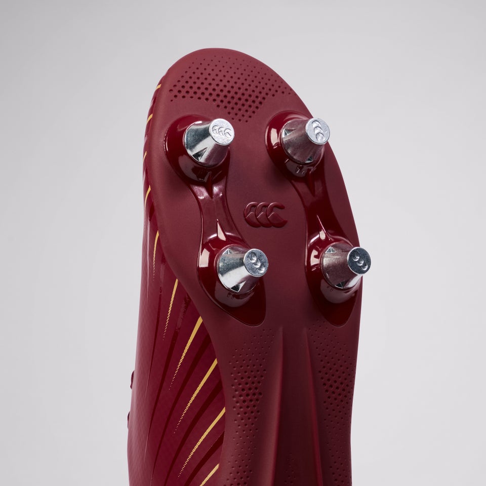 Junior Unisex Speed Falcon Soft Ground Boots Red