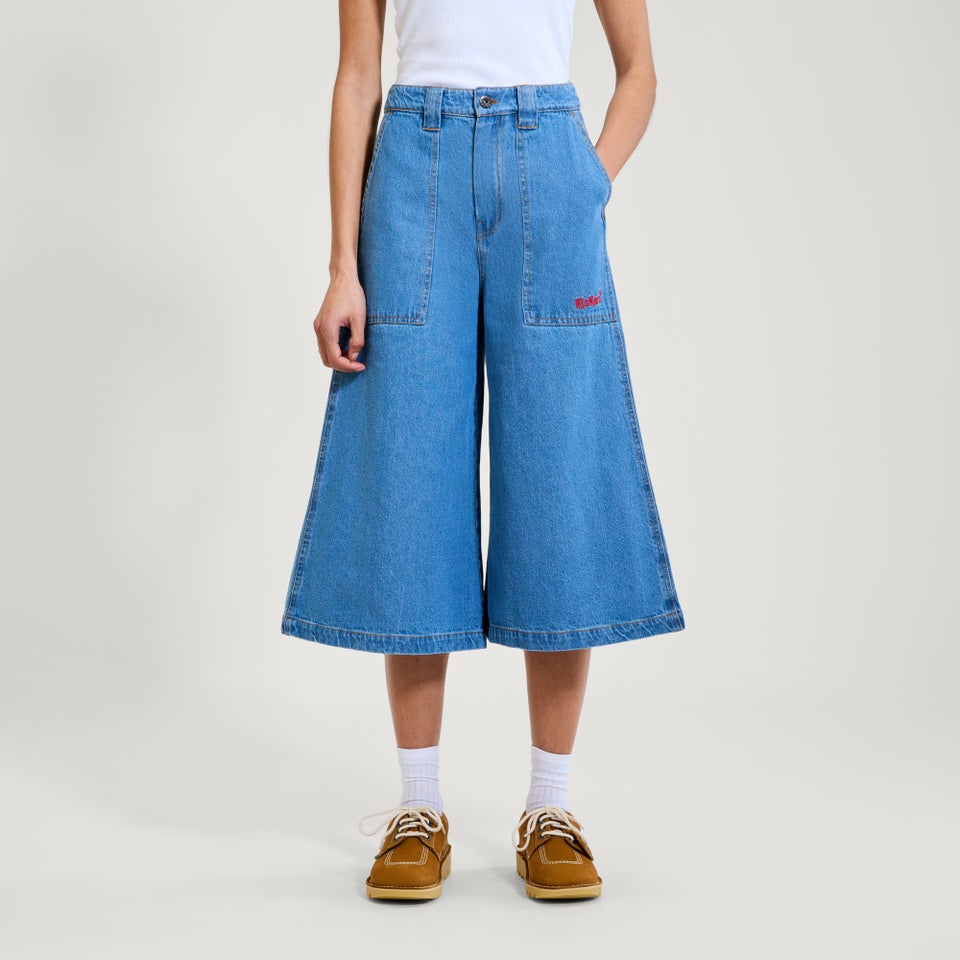 Adult Womens Kickers Classic Jort Blue