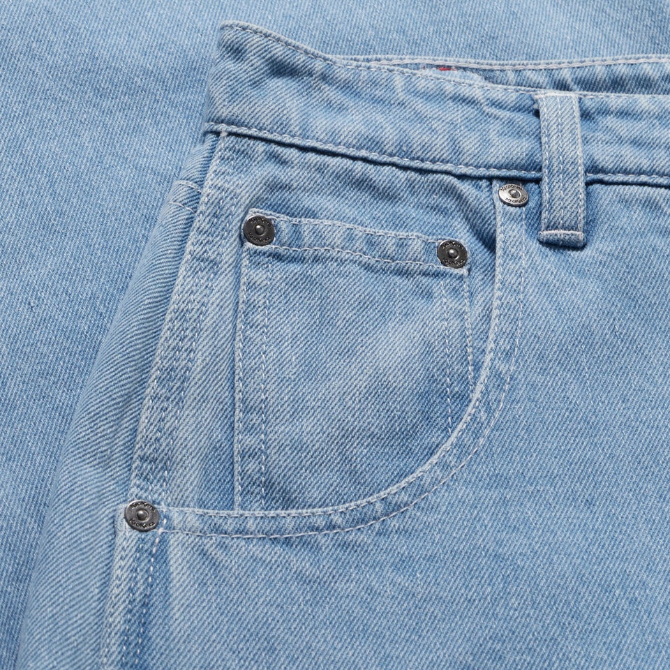 Adult Womens Kickers Classic Wide Leg Jean Blue