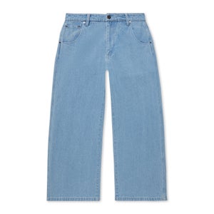 Adult Womens Kickers Classic Wide Leg Jean Blue