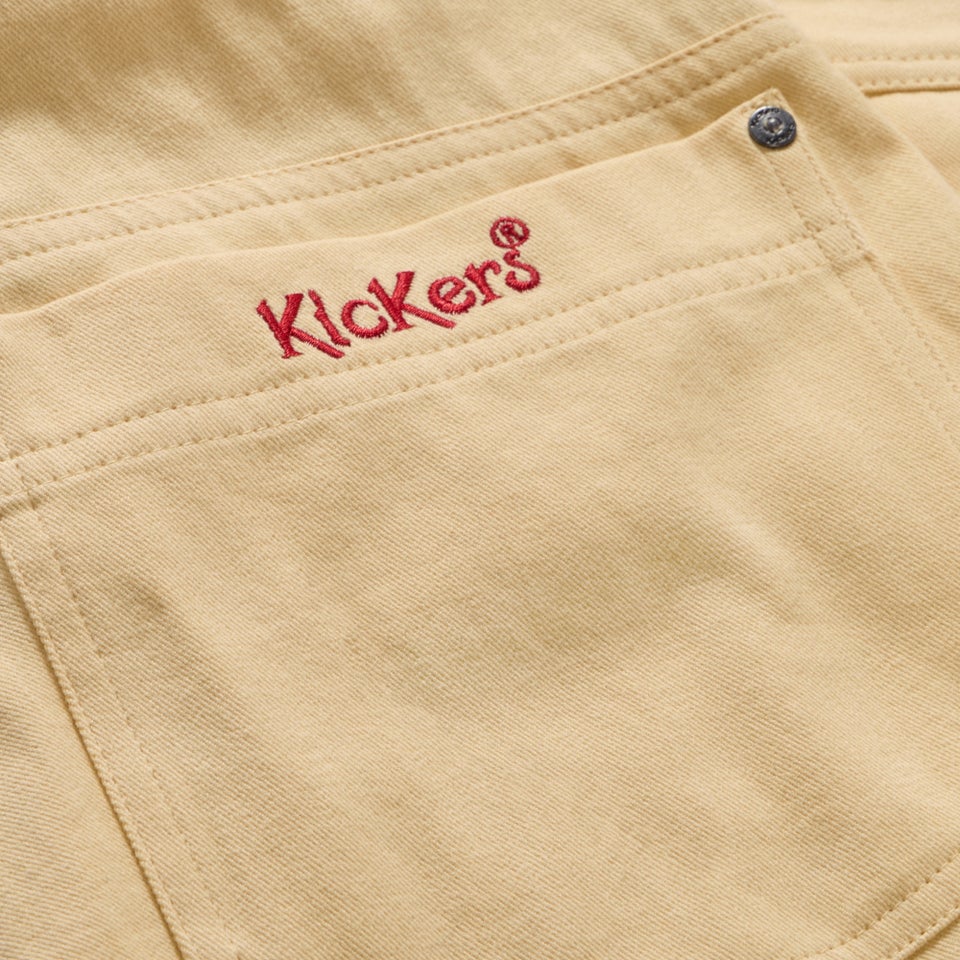 Adult Womens Kickers Classic Dungaree Yellow