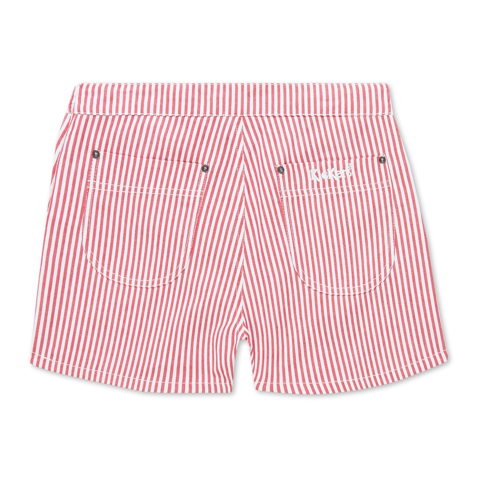 Adult Womens Kickers Classic Micro Short Red