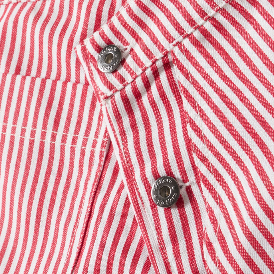 Adult Womens Kickers Classic Micro Short Red