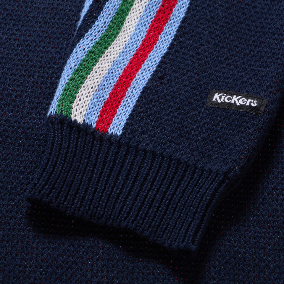 Adult Mens Kickers Crew Knit Navy