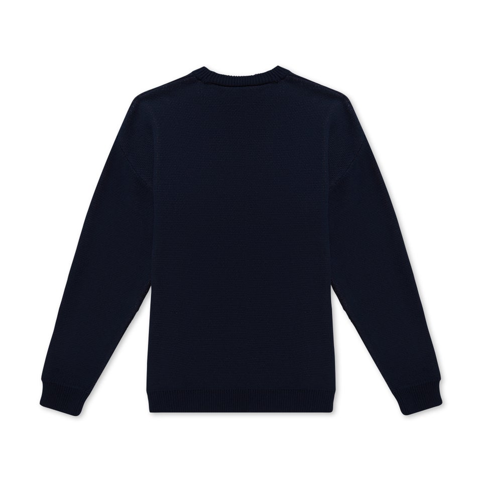 Adult Mens Kickers Crew Knit Navy