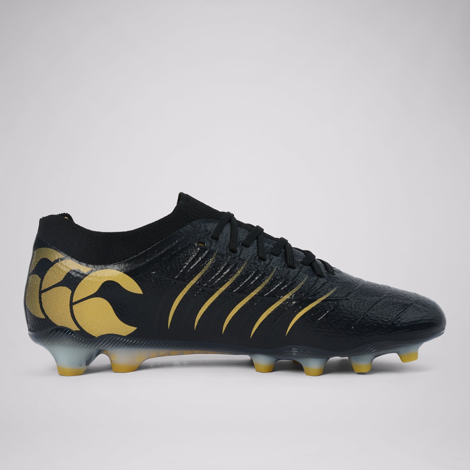 Adult Unisex CCC Phoenix 2.0 Elite Firm Ground Boot Black | Canterbury