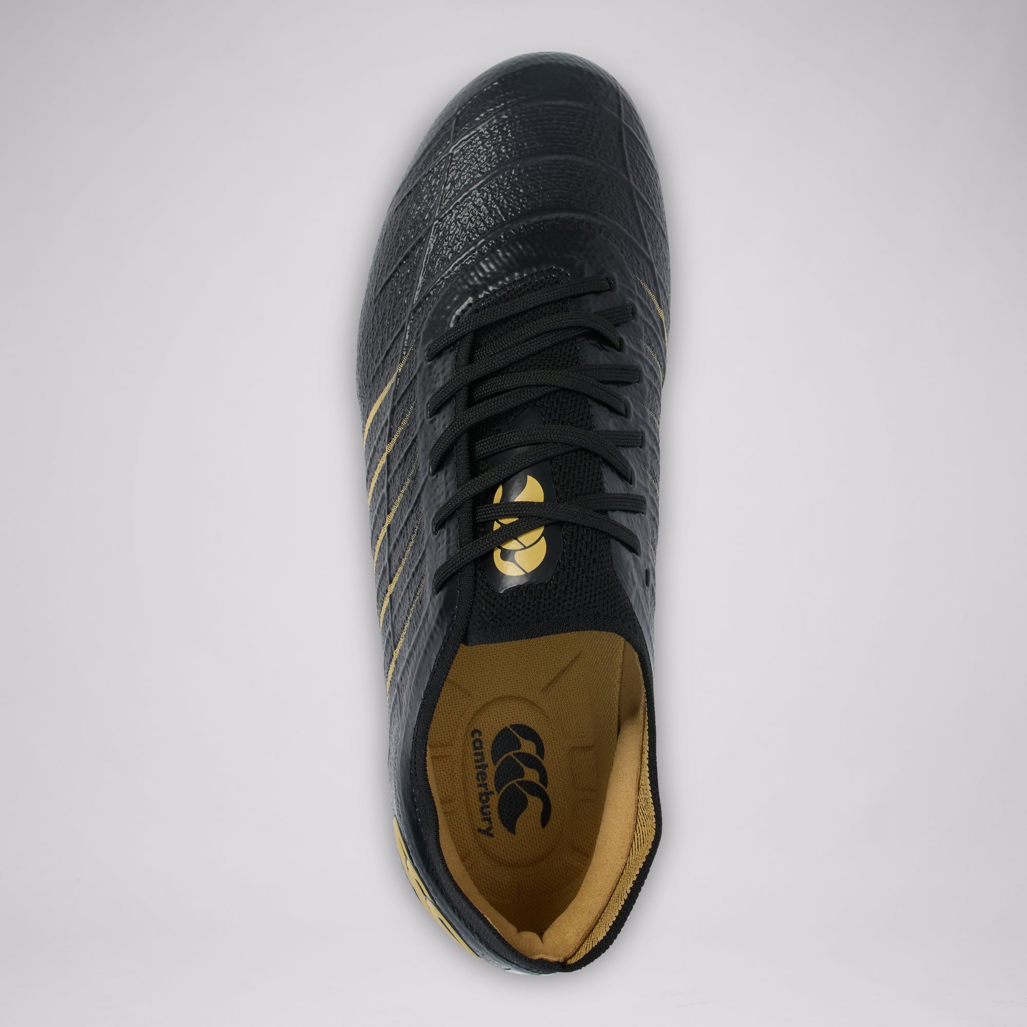 Adult Unisex CCC Phoenix 2.0 Elite Firm Ground Boot Black | Canterbury