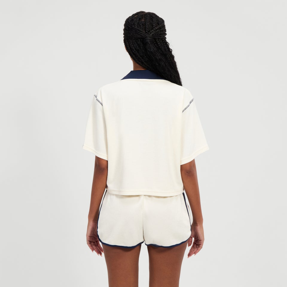 Women's Valeti Cropped Shirt Off White