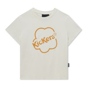 Adult Womens Kickers Classic Skinny Tee White