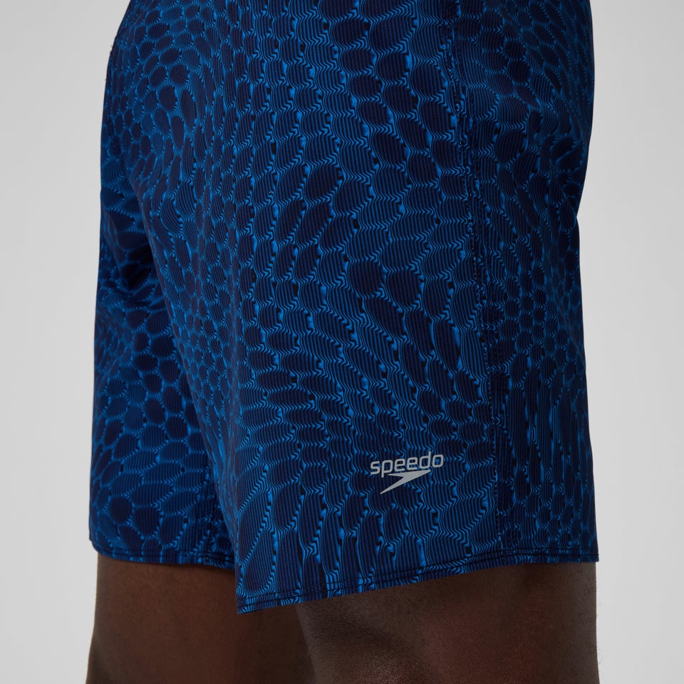 Men's Lookout Printed 18" Boardshorts Navy/Blue