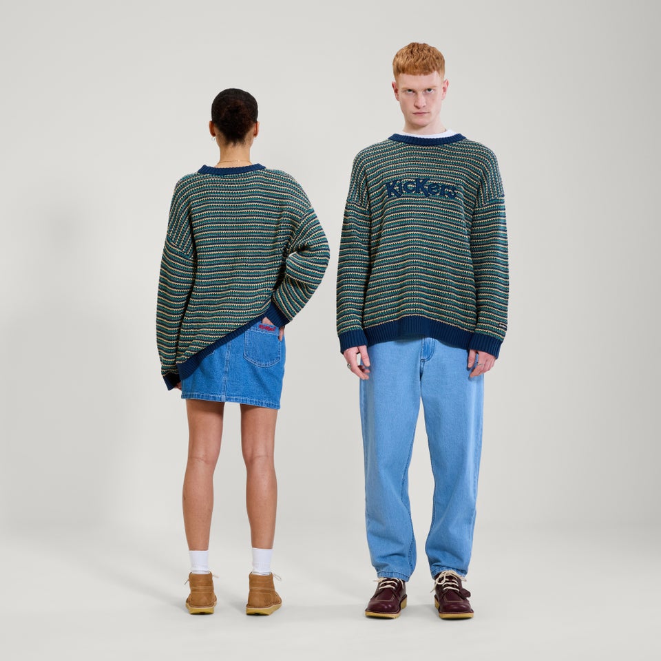 Adult Unisex Kickers Chest Logo Knit Multi