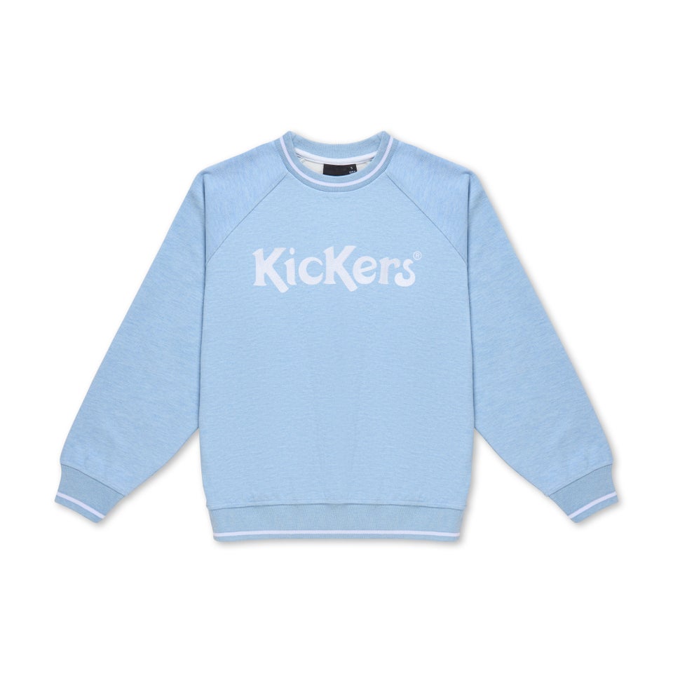 Adult Unisex Kicker Classic Crew Sweatshirt Blue