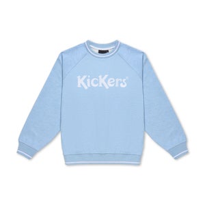 Adult Unisex Kicker Classic Crew Sweatshirt Blue