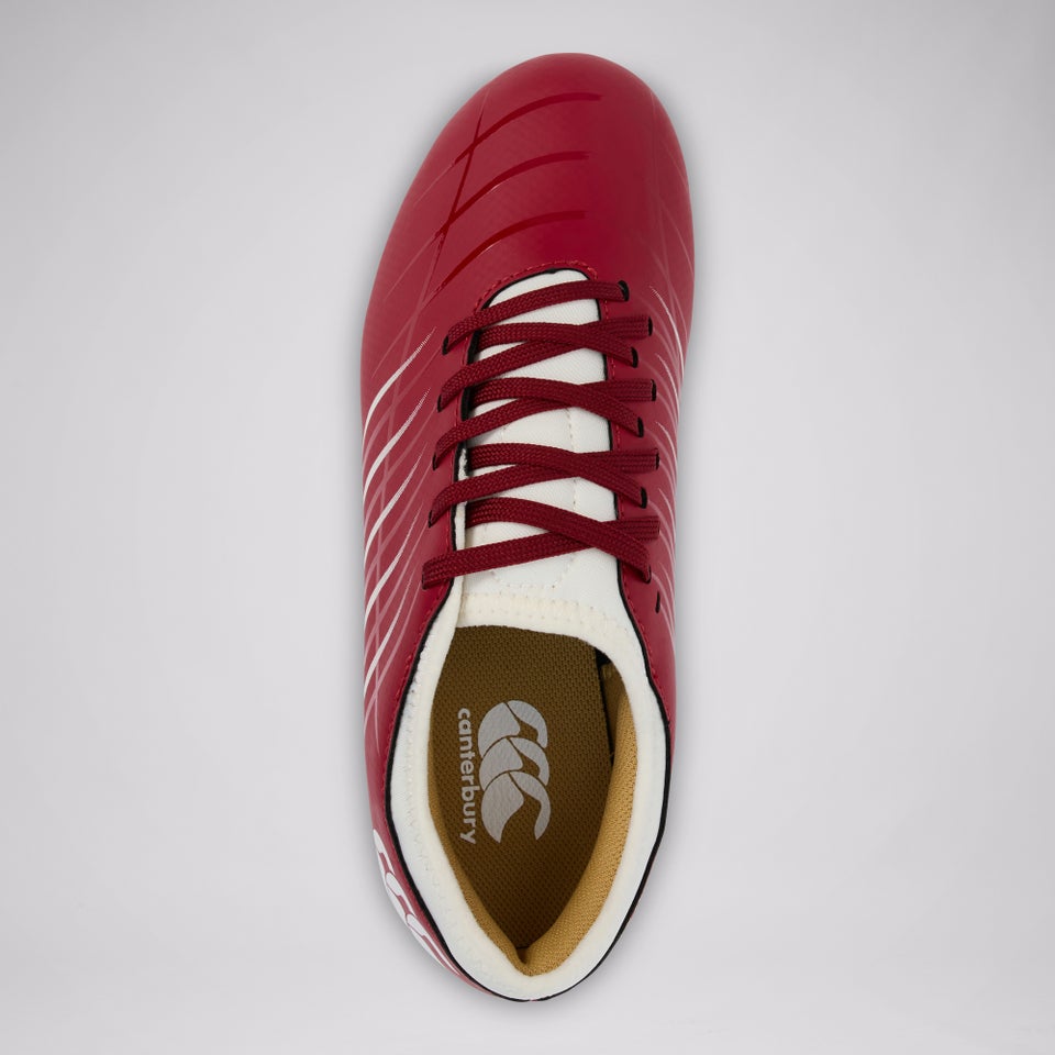 Junior Unisex Phoenix 2.0 Soft Ground Boots Red