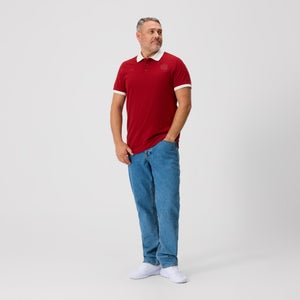 CANTERBURY BIL @@THE CLASSICS@@ SS POLO AM RED - L