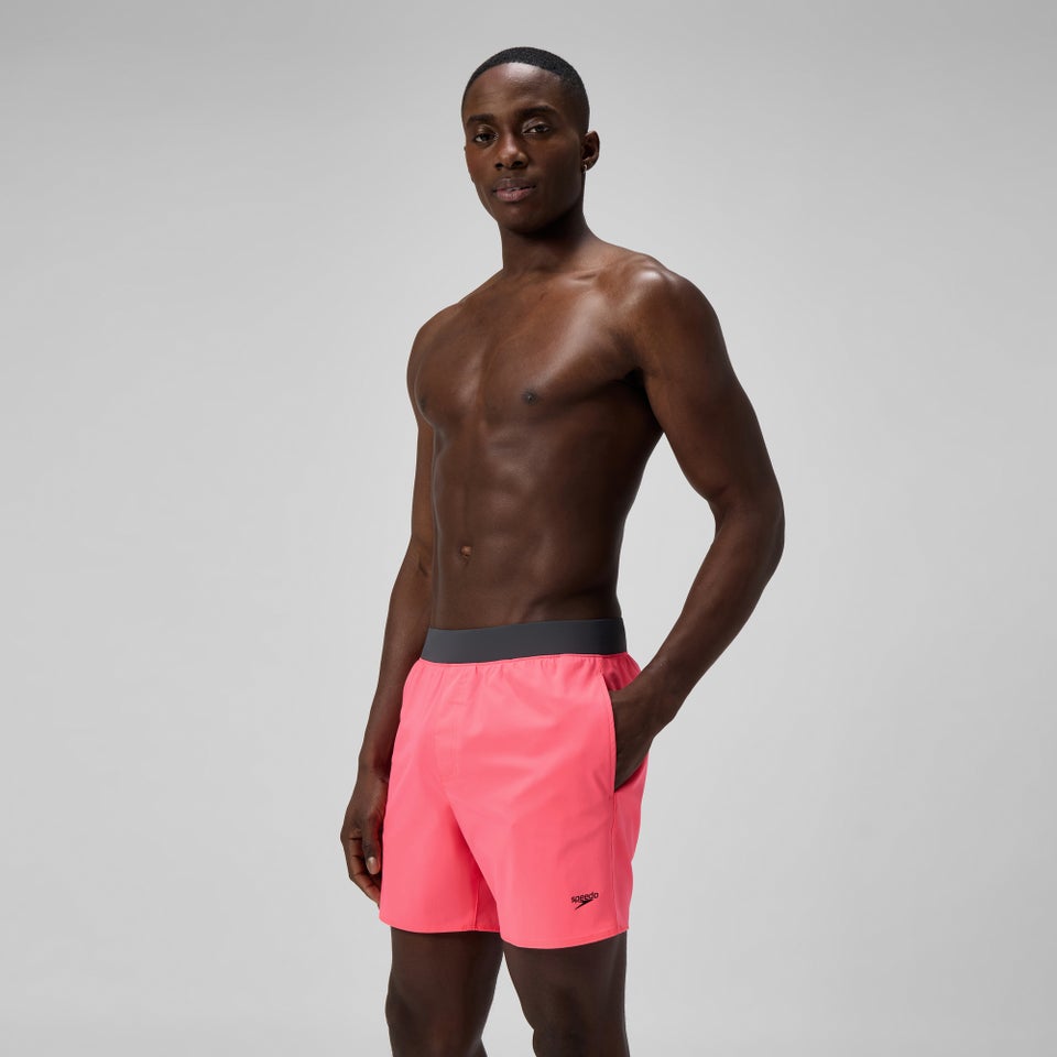 Men's Lookout Solid 16" Swim Trunks Orange