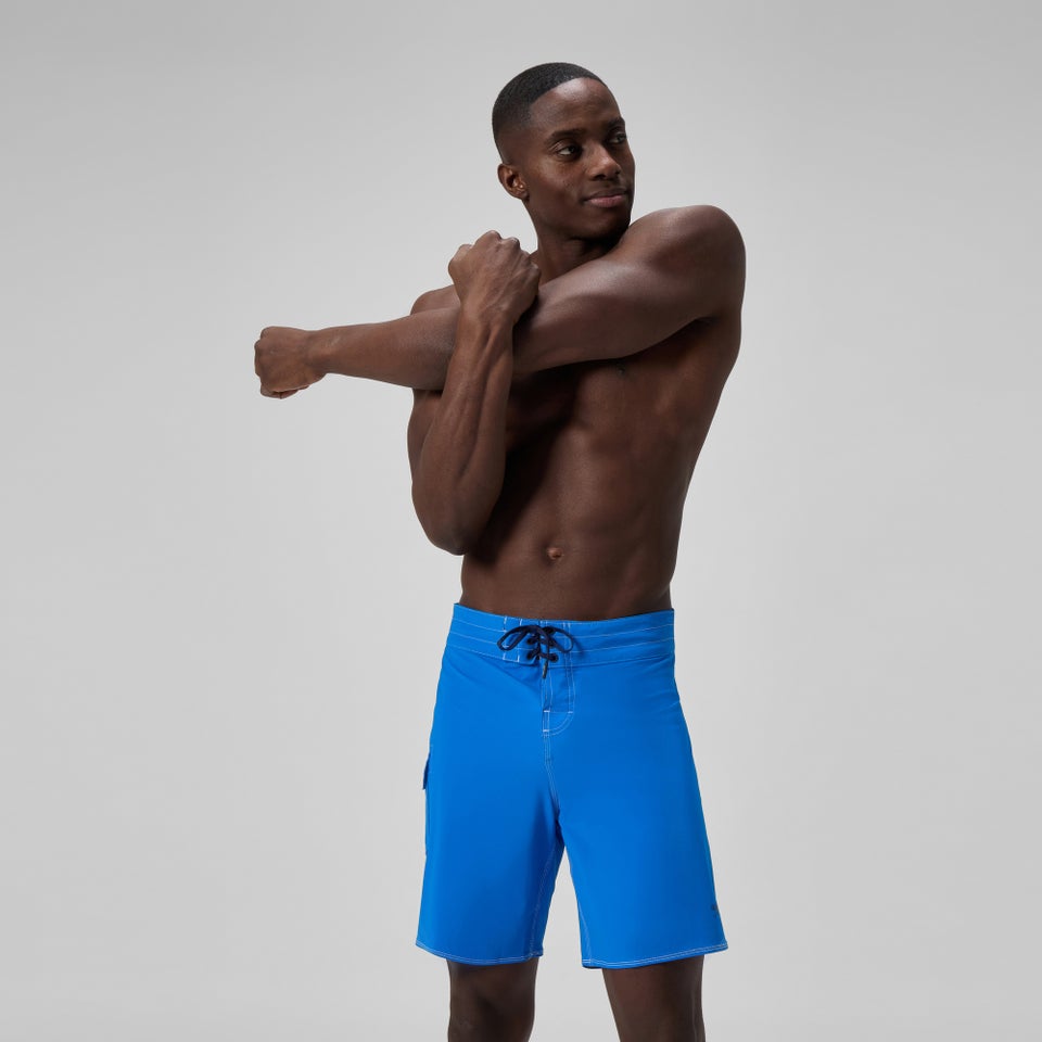 Men's Lookout Solid 45cm Boardshorts Blue