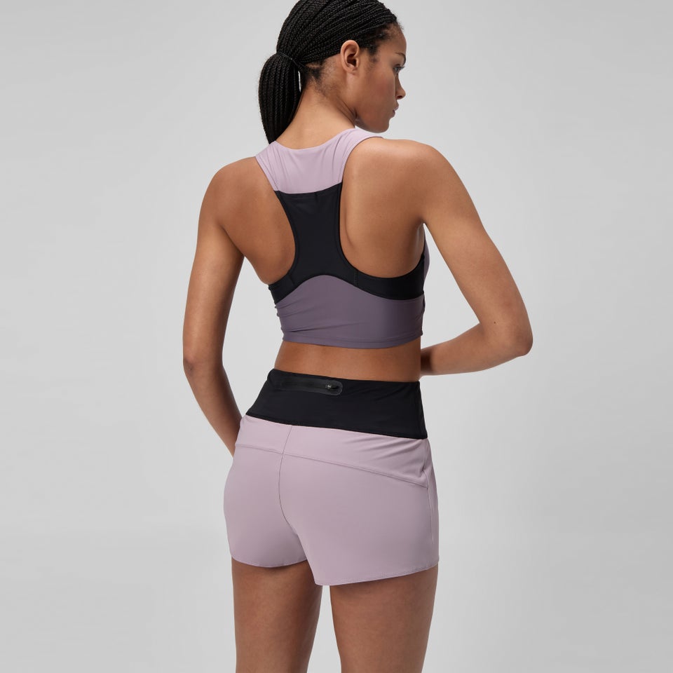 Women's Lookout Solid Swim Shorts Mauve