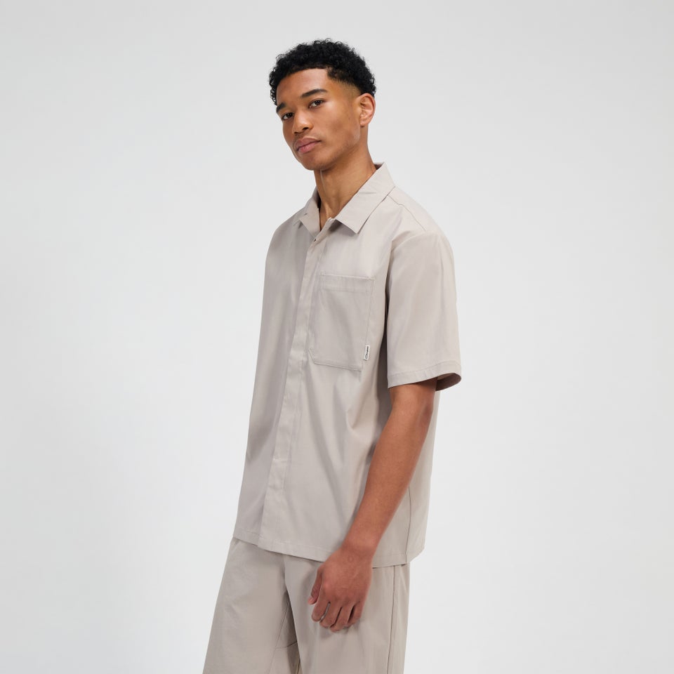 Men's Explorer SS Overshirt - Grey