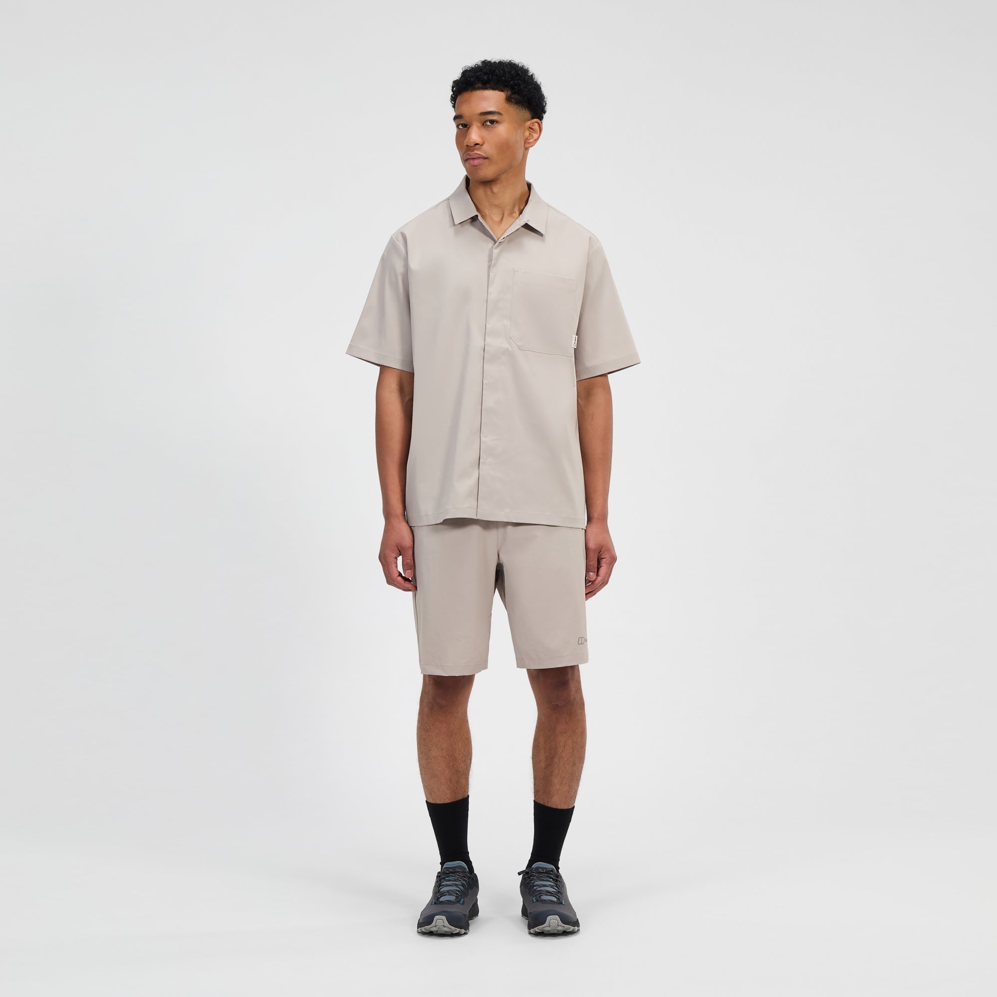 Men's Explorer SS Overshirt - Grey | Berghaus