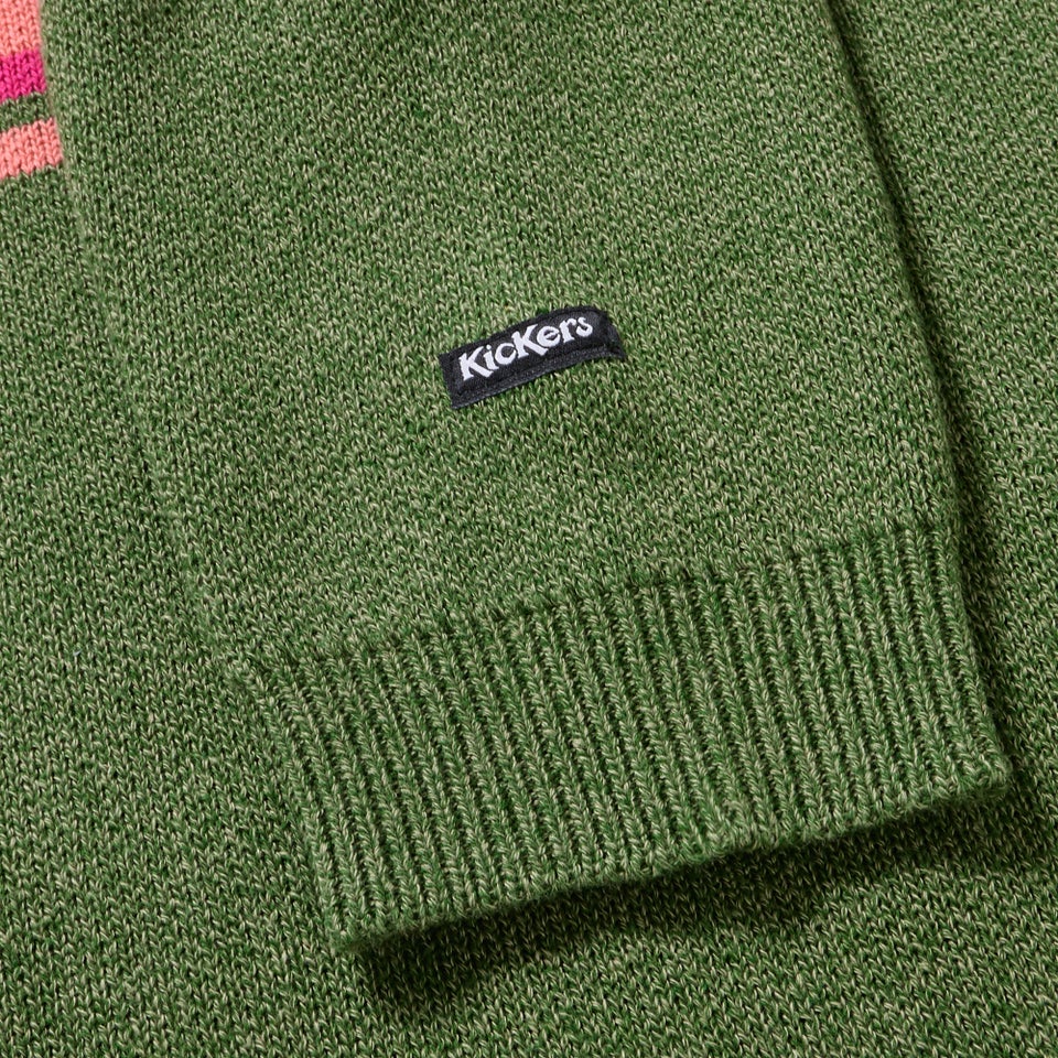Adult Unisex Kickers Chest Logo Knit Green
