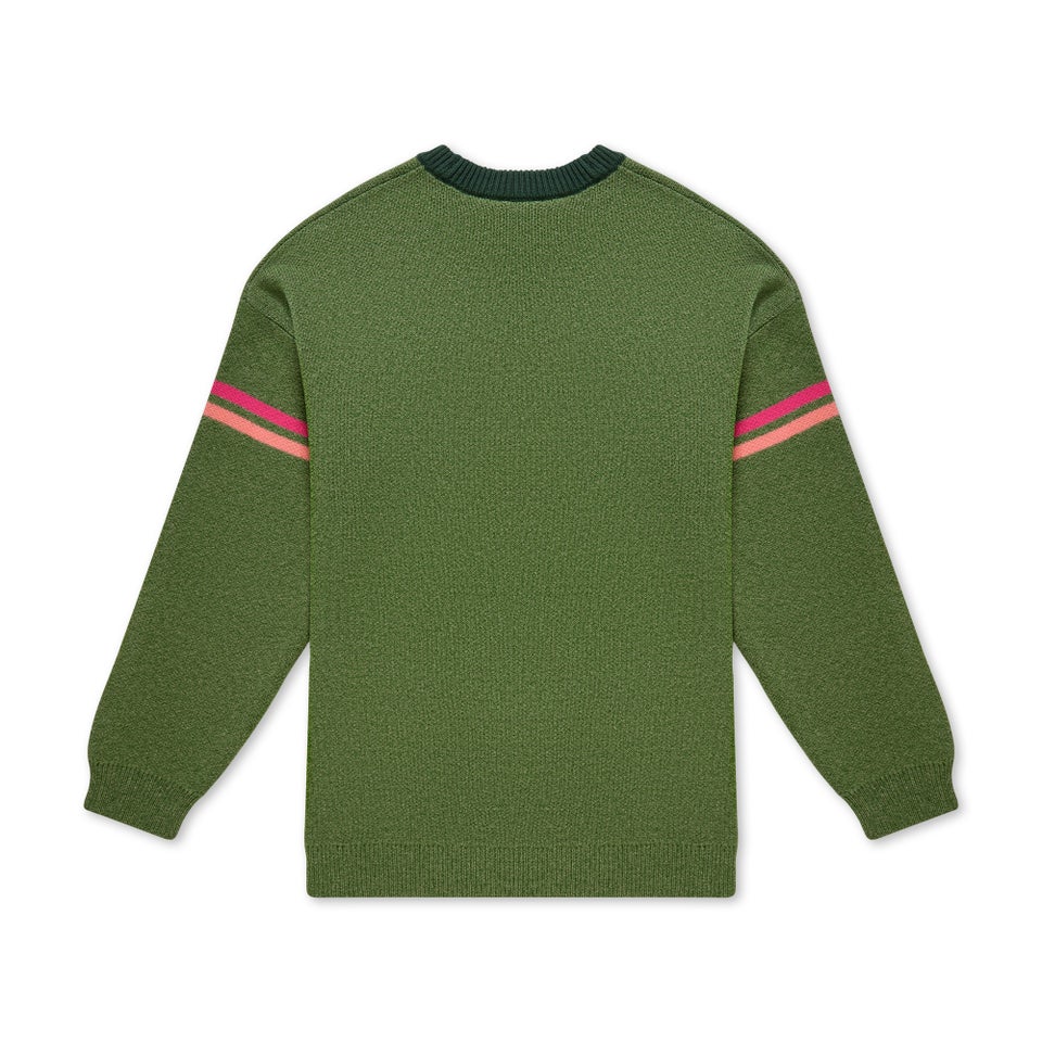 Adult Unisex Kickers Chest Logo Knit Green