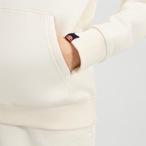 Jazana Kapuzenpullover für Damen Cremeweiss